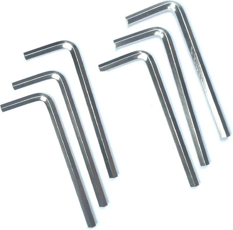 ZDingTech 6pcs 7/32 Allen Wrench sets,7/32" Hex Key Wrench set,allen key Door Key L Shaped hex wrench set with Long Arm. - Image 1